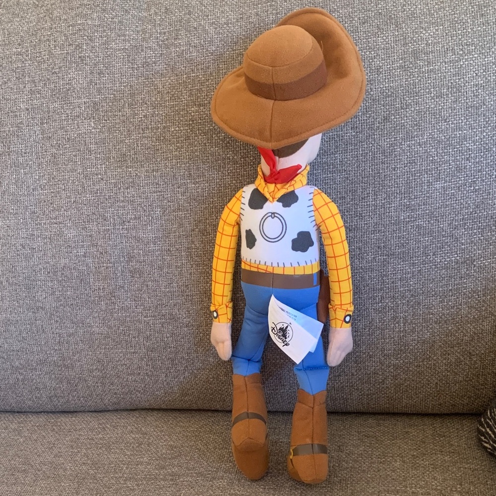 Disney Parks Toy Story Sheriff Woody 16” Plush Doll Pixar Toy - Picture 3 of 4